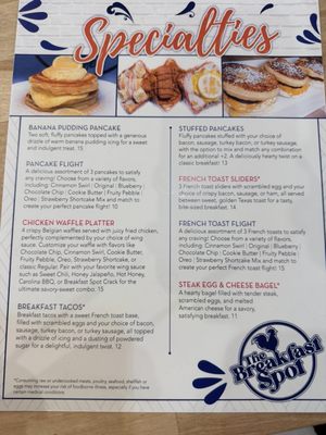 Menu photo 1 The Breakfast Spot Pittsburgh, PA