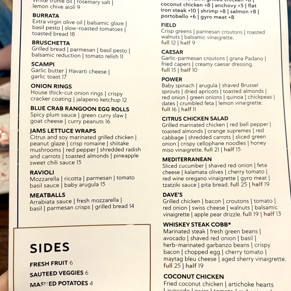 Jams Midtown - Menu for reference! - Bars Near Me - Omaha, Nebraska