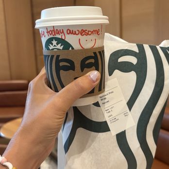 Starbucks - So cute matcha and spinach egg white - Coffee & Tea Near Me - Orlando, Florida Starbucks - So cute matcha and spinach egg white - Coffee & Tea Near Me - Orlando, Florida