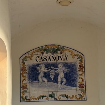 Casanova - One of the many custom tile decorations - Italian Near Me - Carmel-by-the-Sea, California Casanova - One of the many custom tile decorations - Italian Near Me - Carmel-by-the-Sea, California