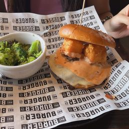 Cheese Curd Burger