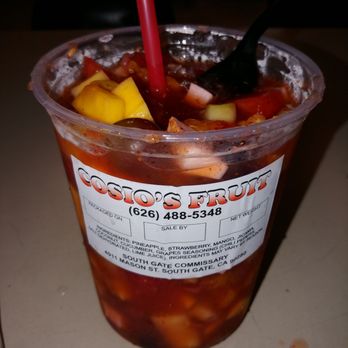 Cosio's Fruit - a drink in a plastic cup - Specialty Food Near Me - Whittier, California Cosio's Fruit - a drink in a plastic cup - Specialty Food Near Me - Whittier, California