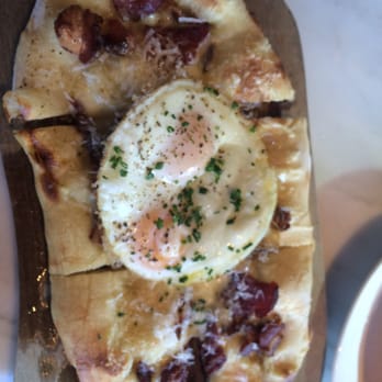 GIADA - The delicious carbonara flatbread - Italian Near Me - Las Vegas, Nevada GIADA - The delicious carbonara flatbread - Italian Near Me - Las Vegas, Nevada
