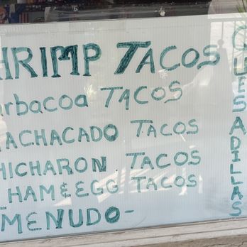 Nando’s Tacos - tacos menu - Tacos Near Me - Humble, Texas