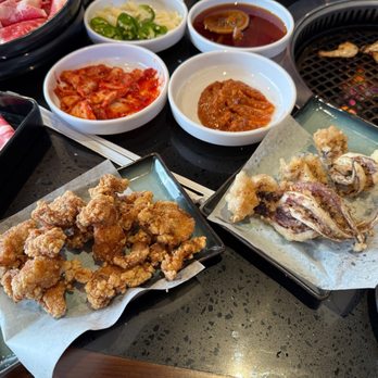 Ushiya Grill - Karage, squid, condiments - Japanese Near Me - Milpitas, California Ushiya Grill - Karage, squid, condiments - Japanese Near Me - Milpitas, California