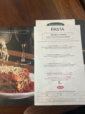 Menu photo 6 Italianni's Zapopan, JAL Menu photo 6 Italianni's Zapopan, JAL