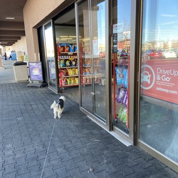 Safeway - a dog tied to a leash in front of a store - Grocery Near Me - Fort Lupton, Colorado Safeway - a dog tied to a leash in front of a store - Grocery Near Me - Fort Lupton, Colorado