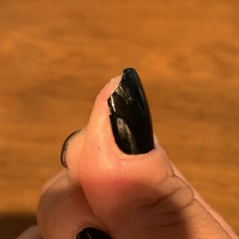 Star Nails - A day after I asked Kay to soak my nails instead of filed. She refused and look it's split. Owners refused to do anything about it. - Nail Salons Near Me - Sparta Township, New Jersey