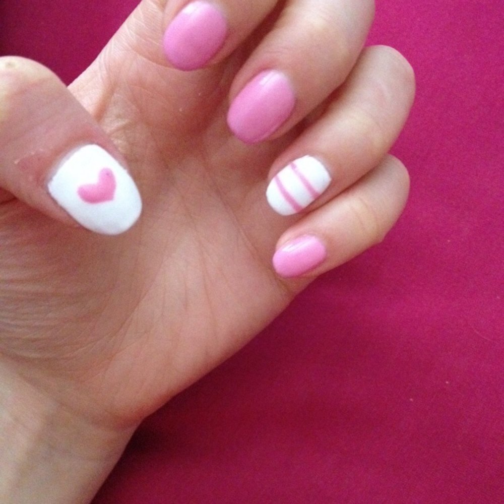 Nails Plus - Gel manicure with gel design done by Kelly - Nail Salons Near Me - Riverside, California Nails Plus - Gel manicure with gel design done by Kelly - Nail Salons Near Me - Riverside, California