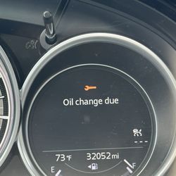 Avis Rent A Car - Oil change due