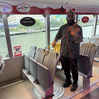 All Aboard Yelp - NYC Ferry All Aboard Yelp Event - Fantastic Maestro Kaiso Chizoba entertained us!!! - Yelp Events Near Me - New York, New York