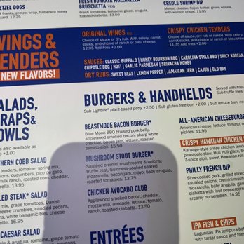 Dave & Buster's Columbus - Polaris - Wings & tenders menu - American Near Me - Columbus, Ohio