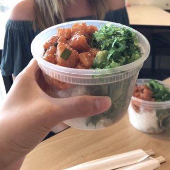 Ono Authentic Hawaiian Poke - Small poke with spicy salmon - Poke Near Me - Edmonds, Washington Ono Authentic Hawaiian Poke - Small poke with spicy salmon - Poke Near Me - Edmonds, Washington