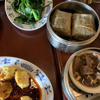 Dim Sum Asian Bistro - Sticky rice in lotus leaf, beef rib - Dim Sum Near Me - Durham, North Carolina Dim Sum Asian Bistro - Sticky rice in lotus leaf, beef rib - Dim Sum Near Me - Durham, North Carolina