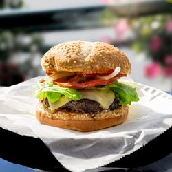 Hamburger - 
Our hamburger is a classic favorite. Customize it the way you like, with your favorite toppings and condiments.
