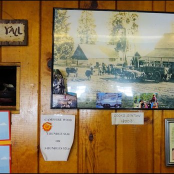 Cook's Station - Posted on the wall, next to the entrance of the kitchen, there's a photo of Cook's Station, dating back to the late 1800's. - Breakfast & Brunch Near Me - Pioneer, California Cook's Station - Posted on the wall, next to the entrance of the kitchen, there's a photo of Cook's Station, dating back to the late 1800's. - Breakfast & Brunch Near Me - Pioneer, California