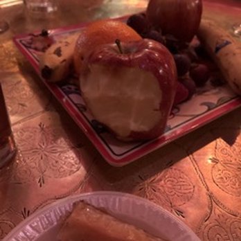 Marrakesh Restaurant - Unpeeled, unwashed "fruit platter". Laughable. - Moroccan Near Me - Philadelphia, Pennsylvania