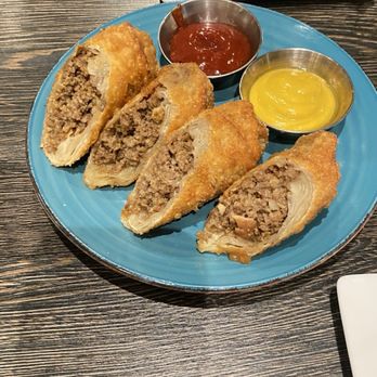 A&B Burgers - A&B Cheeseburger Egg Rolls - Burgers Near Me - Beverly, Massachusetts A&B Burgers - A&B Cheeseburger Egg Rolls - Burgers Near Me - Beverly, Massachusetts