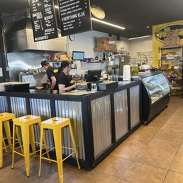 Inside