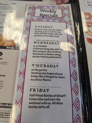 Menu photo 1 Granchio Seafood & Pasta Restaurant Rolesville, NC