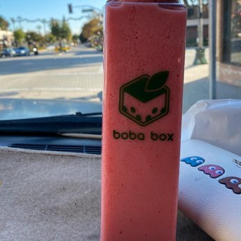 Boba Box - strawberry smoothie - Coffee & Tea Near Me - Monrovia, California Boba Box - strawberry smoothie - Coffee & Tea Near Me - Monrovia, California