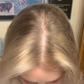 Christopher James Hair+Skin - Brassy orange only at the front. - Hair Salons Near Me - Albuquerque, New Mexico
