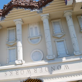 WonderWorks - The upside down entrance - Amusement Parks Near Me - Orlando, Florida WonderWorks - The upside down entrance - Amusement Parks Near Me - Orlando, Florida