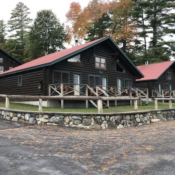 Ridin-Hy Ranch - Our cabin. The middle portion was ours and slept five comfortably - Resorts Near Me - Warrensburg, New York