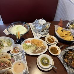 Camino Real Mexican Restaurant - Beria tacos, chipotle tacos, Fajitas Dinner and margaritas!!!!! This place is awesome!!!!