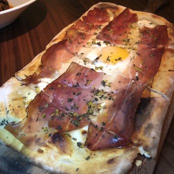 Ecco Buckhead - Farm egg flatbread (IG: @tiffhuangry) - Modern European Near Me - Atlanta, Georgia Ecco Buckhead - Farm egg flatbread (IG: @tiffhuangry) - Modern European Near Me - Atlanta, Georgia