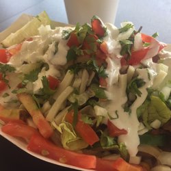 Los Primos Mexican Grill - Steak bowl piled high
