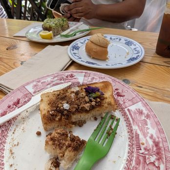 Saint Bread - Half eaten cinnamon Okinawan sugar toast cuz I was too hungry and forget to take a pic first - Bakeries Near Me - Seattle, Washington Saint Bread - Half eaten cinnamon Okinawan sugar toast cuz I was too hungry and forget to take a pic first - Bakeries Near Me - Seattle, Washington
