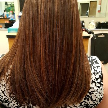 Sandy Eng Unisex - Roots touch up and full head highlights. - Hair Salons Near Me - Elmhurst, New York Sandy Eng Unisex - Roots touch up and full head highlights. - Hair Salons Near Me - Elmhurst, New York