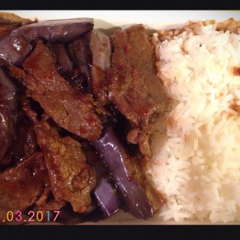 Shun Wang - Beef with eggplant in garlic sauce ($6) - Barbeque Near Me - Elmhurst, New York Shun Wang - Beef with eggplant in garlic sauce ($6) - Barbeque Near Me - Elmhurst, New York