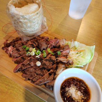 The Padaek - Crying Tiger With Ribeye - Laotian Near Me - Irving, Texas