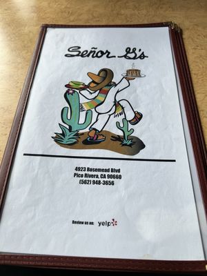 Señor G's & B by null