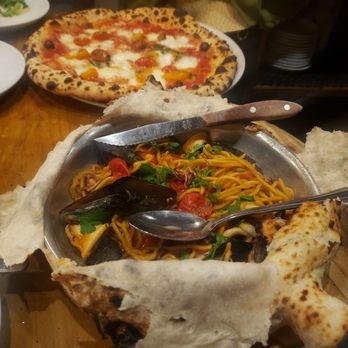 Sotto Le Stelle - SEAFOOD TIELLA PASTA & BUFALINA - Pizza Near Me - Sunnyside, New York Sotto Le Stelle - SEAFOOD TIELLA PASTA & BUFALINA - Pizza Near Me - Sunnyside, New York