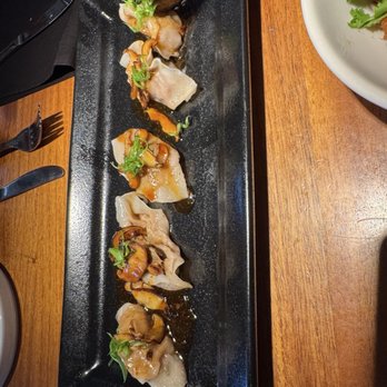 Jimmy B's Culinary + Krafted - Wagyu Dumplings (happy hour menu) - Sushi Bars Near Me - Oklahoma City, Oklahoma Jimmy B's Culinary + Krafted - Wagyu Dumplings (happy hour menu) - Sushi Bars Near Me - Oklahoma City, Oklahoma