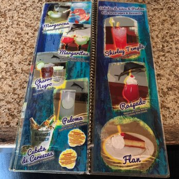 Mariscos El Barco - Bar menu and flan dessert - Seafood Near Me - Corona, California Mariscos El Barco - Bar menu and flan dessert - Seafood Near Me - Corona, California
