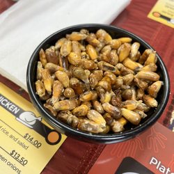 El Tesoro del Inca - Dried corn nuts (free appetizer)
