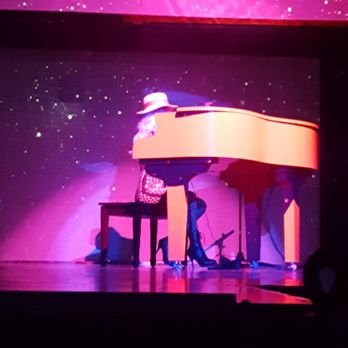 Blond Invasion The Show - Lady Gaga plays the piano and sings live. - Performing Arts Near Me - Las Vegas, Nevada Blond Invasion The Show - Lady Gaga plays the piano and sings live. - Performing Arts Near Me - Las Vegas, Nevada