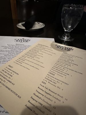 Menu photo 5 Canyon River Grill Ellensburg, WA