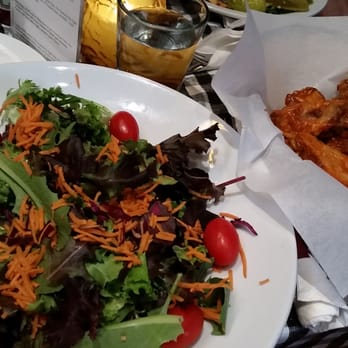 Triple rock - House salad and wings... - Burgers Near Me - Berkeley, California Triple rock - House salad and wings... - Burgers Near Me - Berkeley, California