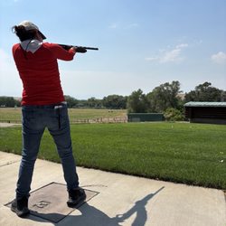 The Hideout Lodge & Guest Ranch - Trap shooting on the ranch