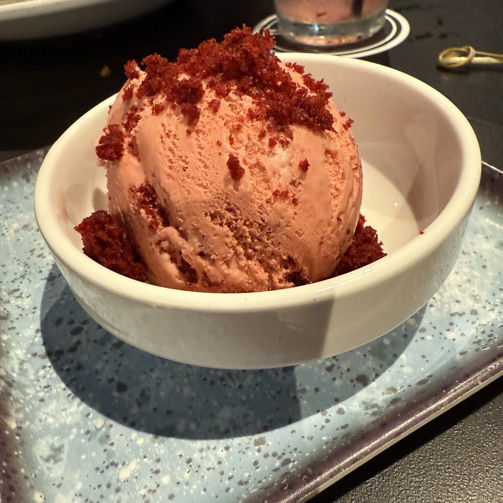 The Fifth - Red Velvet Ice Cream - New American Near Me - Richardson, Texas The Fifth - Red Velvet Ice Cream - New American Near Me - Richardson, Texas