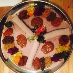 Mesob Ethiopian - Vegetarian shared platter