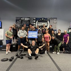 Ventura Fit Body Boot Camp - Celebrating first workouts