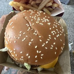 The fries empty and it was every fry in the order.