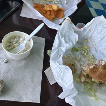 Big Block Sandwich Shop - Grinder and Macaroni salad.. very good... very tasty .. - Sandwiches Near Me - Grants Pass, Oregon Big Block Sandwich Shop - Grinder and Macaroni salad.. very good... very tasty .. - Sandwiches Near Me - Grants Pass, Oregon