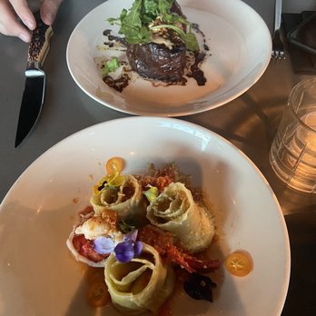 Grey Ghost - pasta rossetti & ny strip - American Near Me - Detroit, Michigan Grey Ghost - pasta rossetti & ny strip - American Near Me - Detroit, Michigan